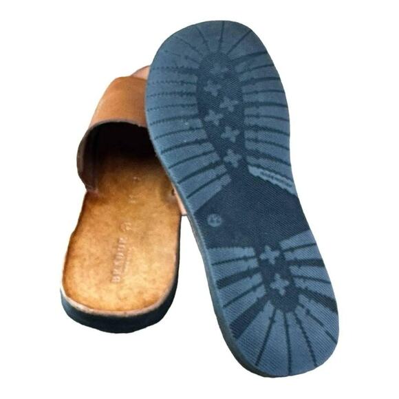 BRADOR Jack Brown Slide Sandals Menb - Picture 7 of 8